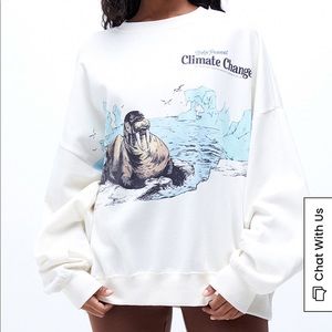 PacSun Eco Climate Change Sweatshirt